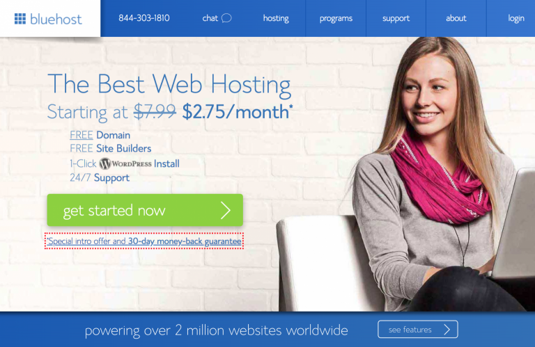 Coupons for Bluehost