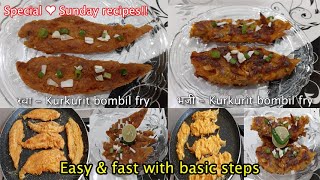 HOW TO MAKE bombil FRY RECIPE | 11:55 AM