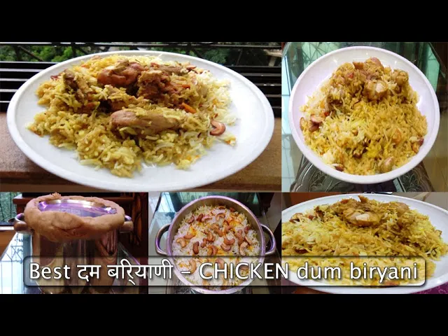 HOW TO MAKE CHICKEN dum biryani RECIPE | 11:55 AM