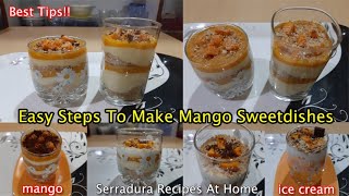 HOW TO MAKE Mango Favorite Sweetdishes RECIPE | 11:55 AM