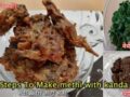 HOW TO MAKE methi with kanda bhaji RECIPE | 11:55 AM
