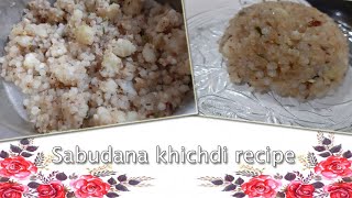 HOW TO MAKE Sabudana khichdi RECIPE | 11:55 AM